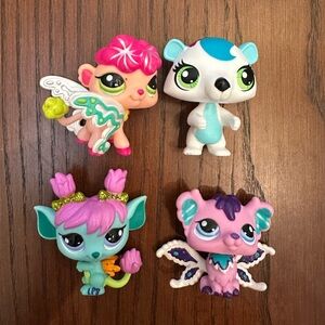 LPS lot fairies + polar bear